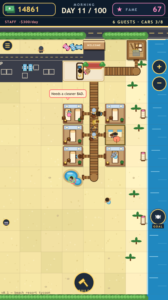 Beach Resort Tycoon screenshot 2